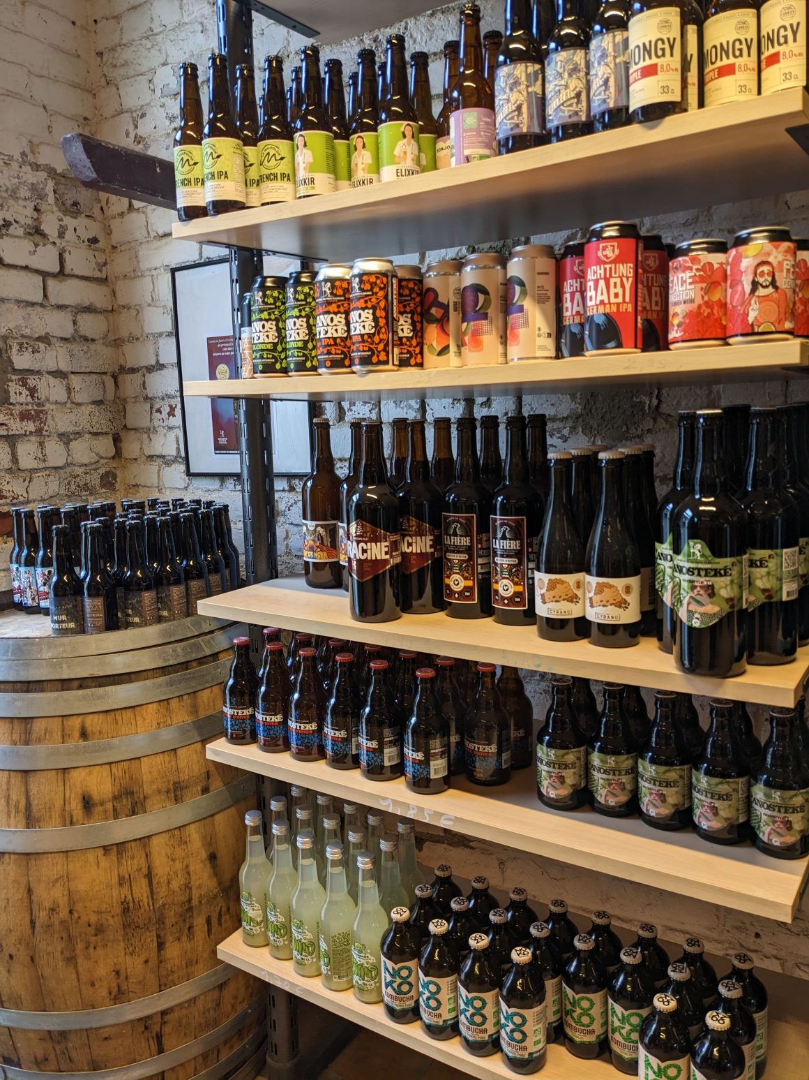 Les différentes gammes de bières brassées par la brasserie du Pays Flamand