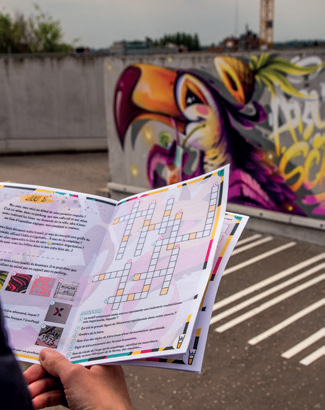 Photo issue du jeu de piste brassicole Roubaix x Street art organisé par l'Echappée Bière